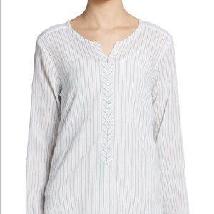 Calypso St. Barth Striped Blouse